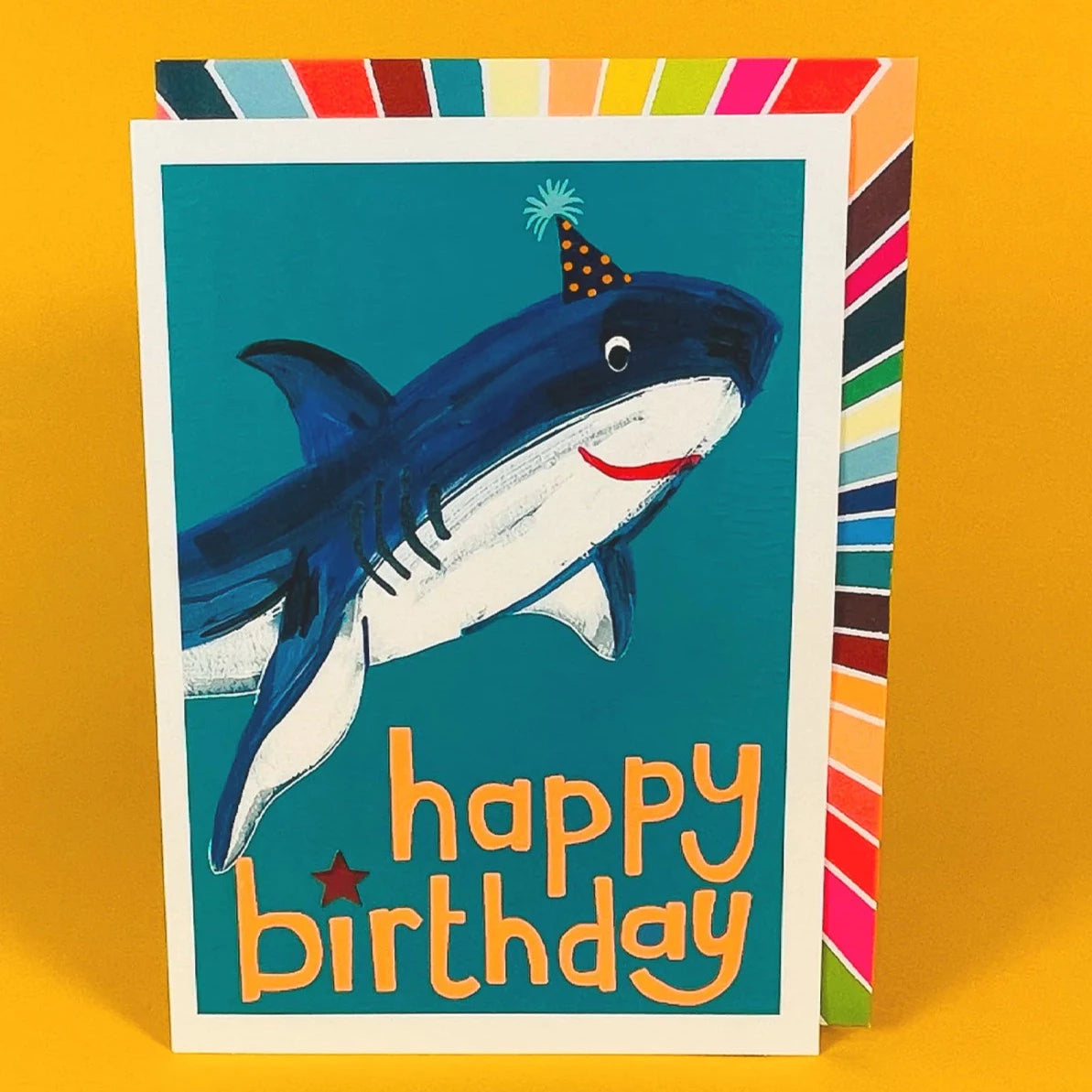 Shark Birthday Card By Paper Salad The Balloon Works