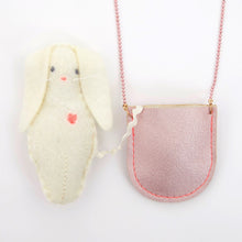 Bunny Pocket Necklace by Meri Meri