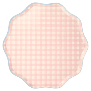 Gingham Dinner Plates by Meri Meri