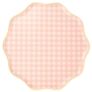 Gingham Dinner Plates by Meri Meri