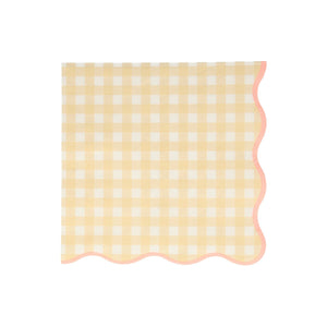 Gingham Large Napkins by Meri Meri