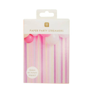 Purple and Pink Party Streamers Decorations