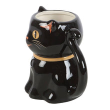 Spooky Black Cat Shaped Halloween Mug