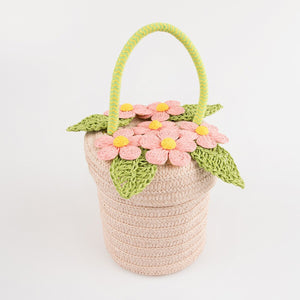 Flower Pot Basket Bag by Meri Meri