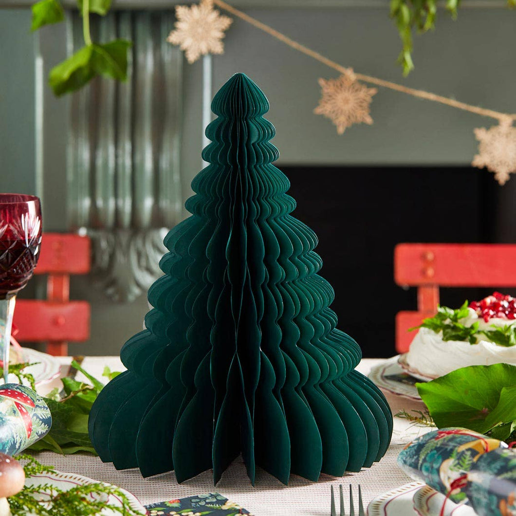 Green Honeycomb Christmas Tree Decoration