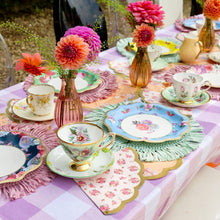 Pink Raffia Placemats for Table