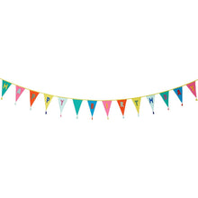 Rainbow Happy Birthday Fabric Bunting - 3m