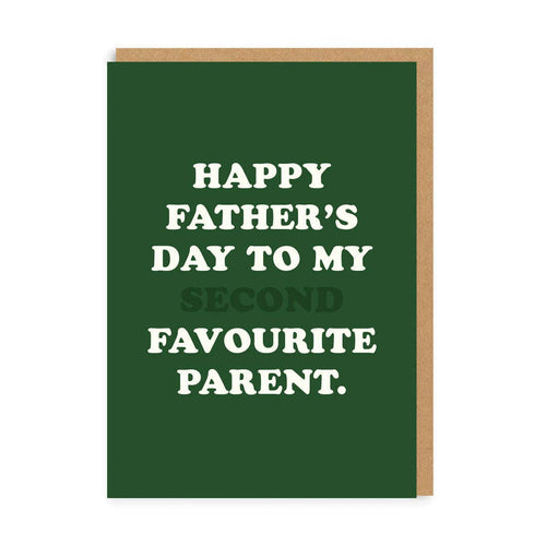 My second favourite Parent Greeting Card