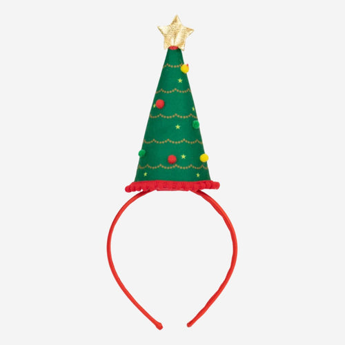 Green Christmas Tree Headband