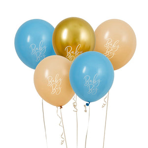 Baby Boy Inflated Balloon Bouquet