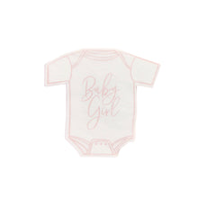 Pink 'Baby Girl' Babygrow Paper Napkins