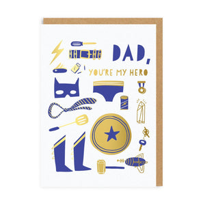 Super Dad Hello!Lucky Greeting Card