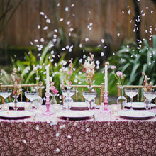 Heart Shaped Pink and White Wedding Confetti