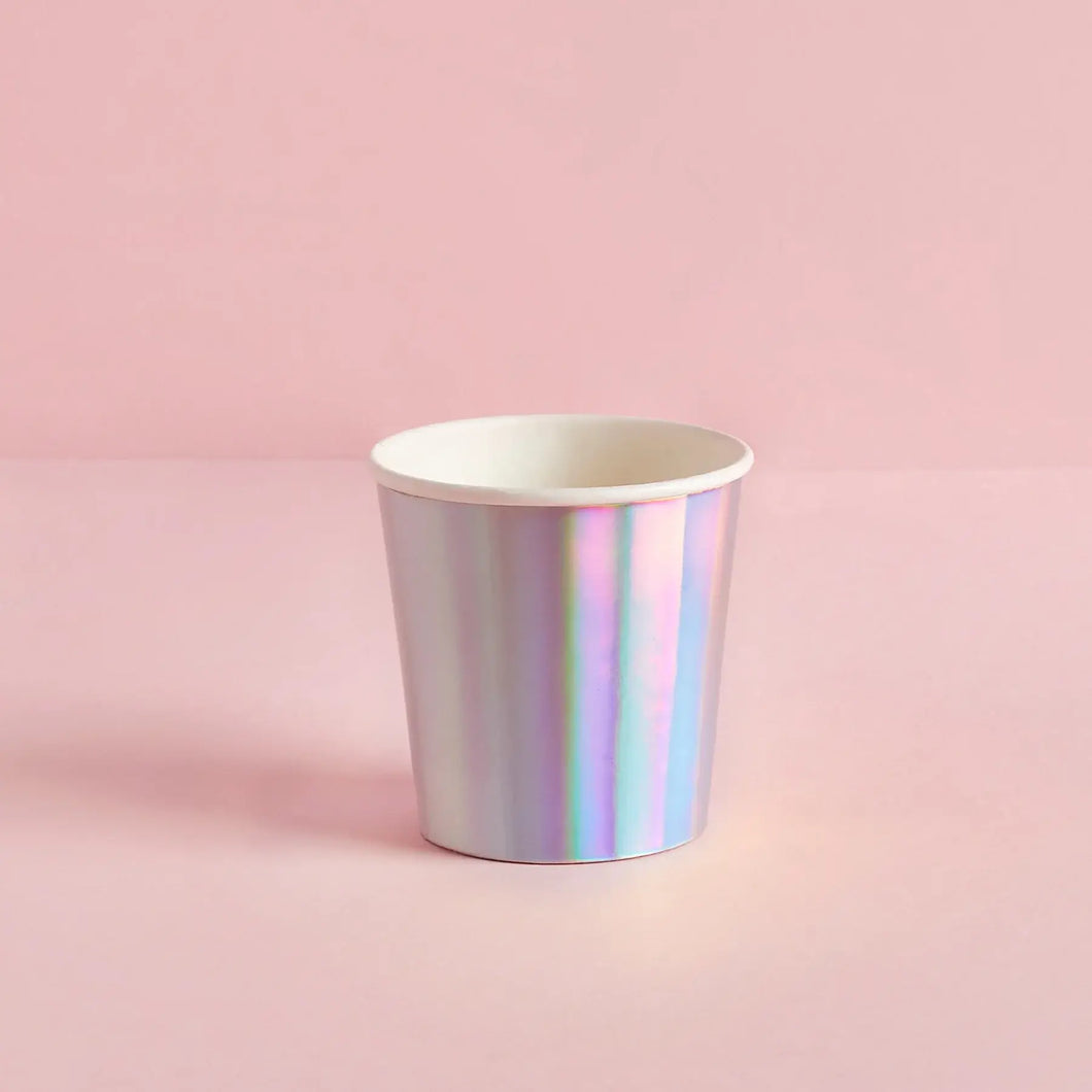 Iridescent Shot Paper Cups