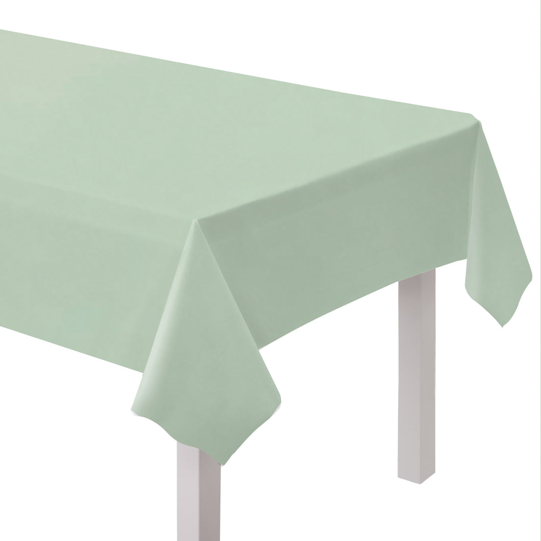 Duck Egg Pastel Green Paper Tablecloth