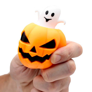 Squeezy Pumpkin Ghost Pop Out Toy