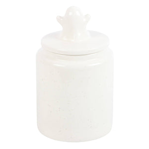 Hey Boo Ghost Halloween Storage Jar