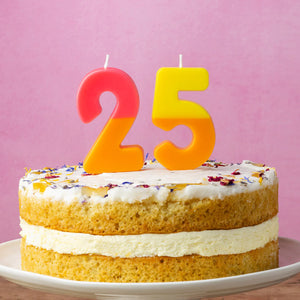 Multicoloured Number Candles