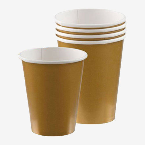 Gold Paper Cups (14 cups)
