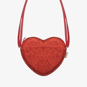 Love Heart Glitter Bag by Rockahula