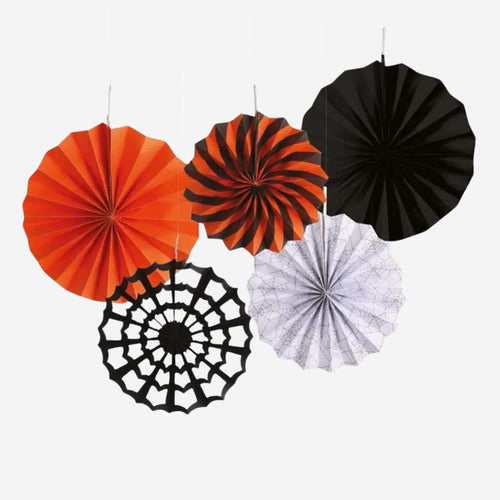 Halloween Paper Fans