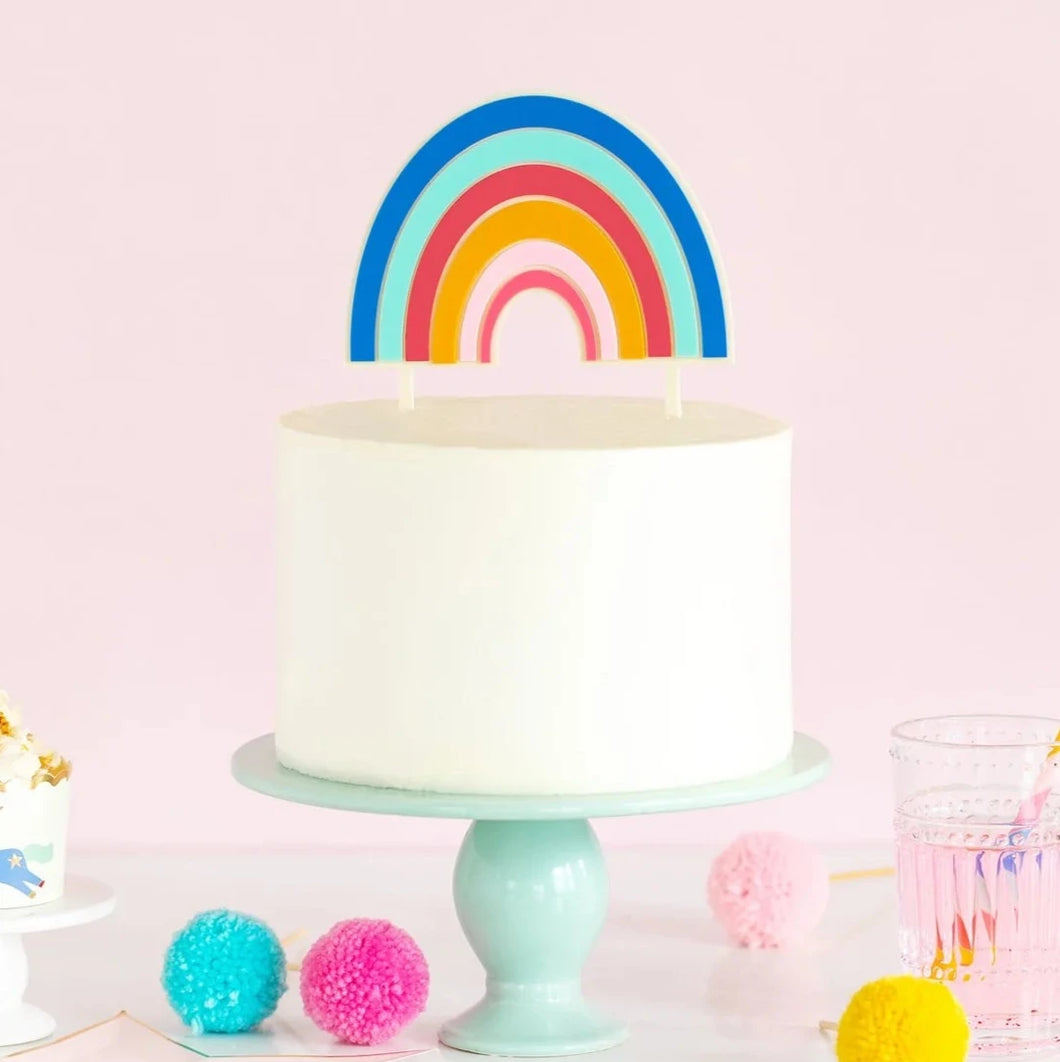 Magical Rainbow Cake Topper