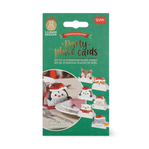 Set of 12 Christmas place cards - Legami