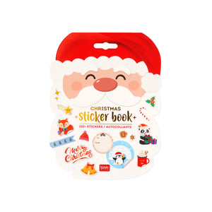 Legami Set of 150+ Chritmas Stickers - Sticker Book - Santa Claus