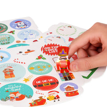 Legami Set of 150+ Chritmas Stickers - Sticker Book - Santa Claus