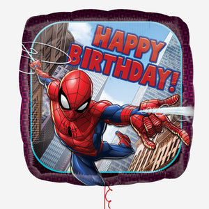 Spider-Man Happy Birthday Inflated Foil Balloon