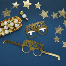 Happy New Year' Gold Glasses 10 Pack