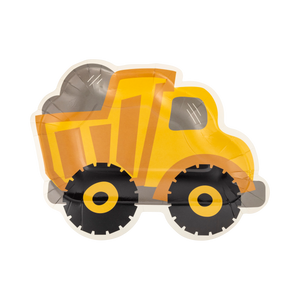 Construction Dump Truck Shaped Plate