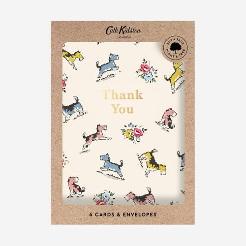 Scottie Dog Repeat Thank You Card Set (10694)