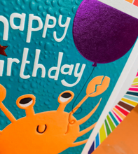 Birthday Crab Card by Paper Salad