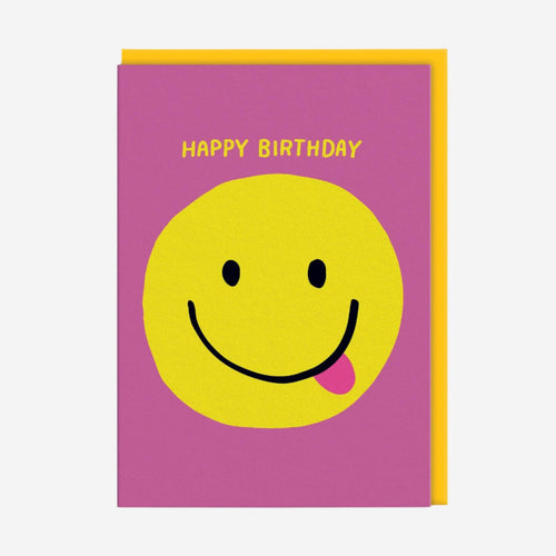 Smiley Face Happy Birthday Card (9264)