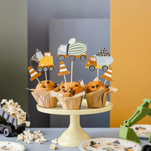 Construction Cupcake Toppers