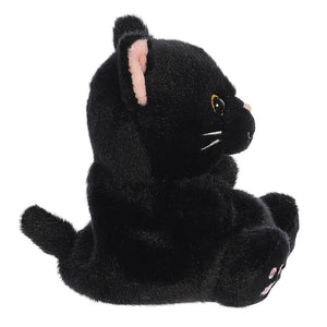 Palm Pals Twilight Black Cat Soft Toy