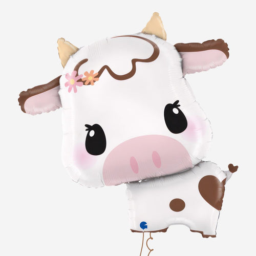 Cute Cow Inflated Foil Balloon