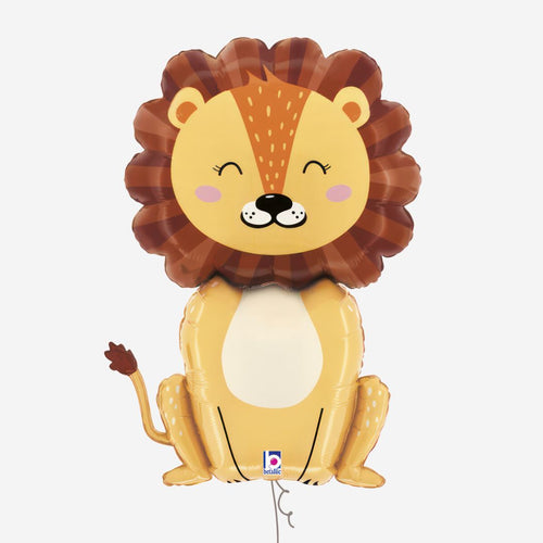 Jungle Lion Inflated Foil Balloon