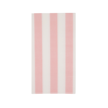 Petal Pink Cabana Stripe Guest Towel Napkins