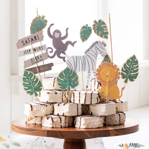 Safari Cake Topper Set