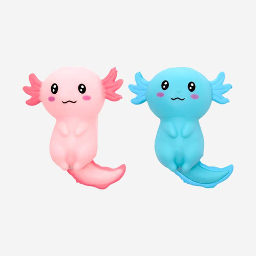 Stretchy Squeezy Axolotl Toy