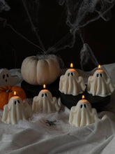 Ghost Candles | Halloween Ghosts | Spooky | Autumn |Soy wax: Unscented