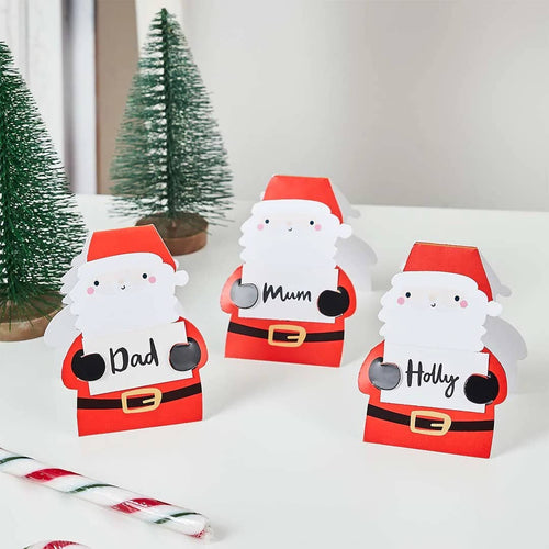 Santa Place Cards