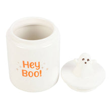 Hey Boo Ghost Halloween Storage Jar