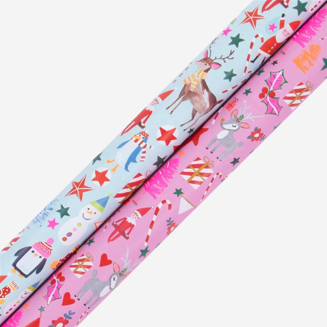 Wrapping Paper Roll XL Fun Festivities 4m