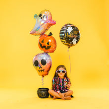 Opal Pastel Halloween Trio Inflated Foil Balloon