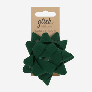 Velvet Green Gift Bow