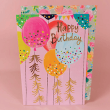 Happy Birthday Balloons Card by Paper Salad