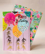 Happy Birthday Balloons Card by Paper Salad